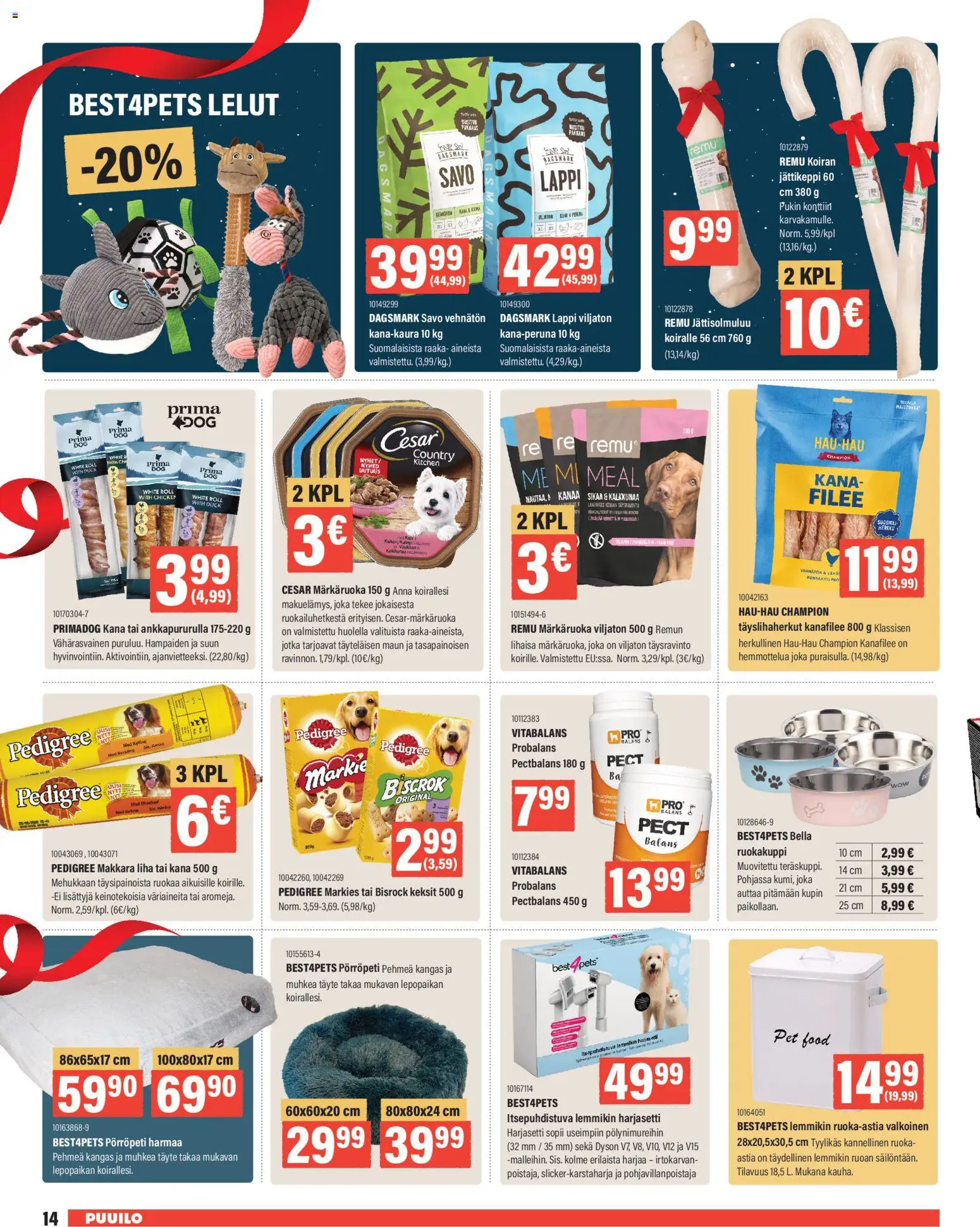 Puuilo tarjoukset – voimassa 24.11.2025 alkaen | Sivu: 14 | Tuotteet: Makkara, Kanafilee, Kangas, Keksit