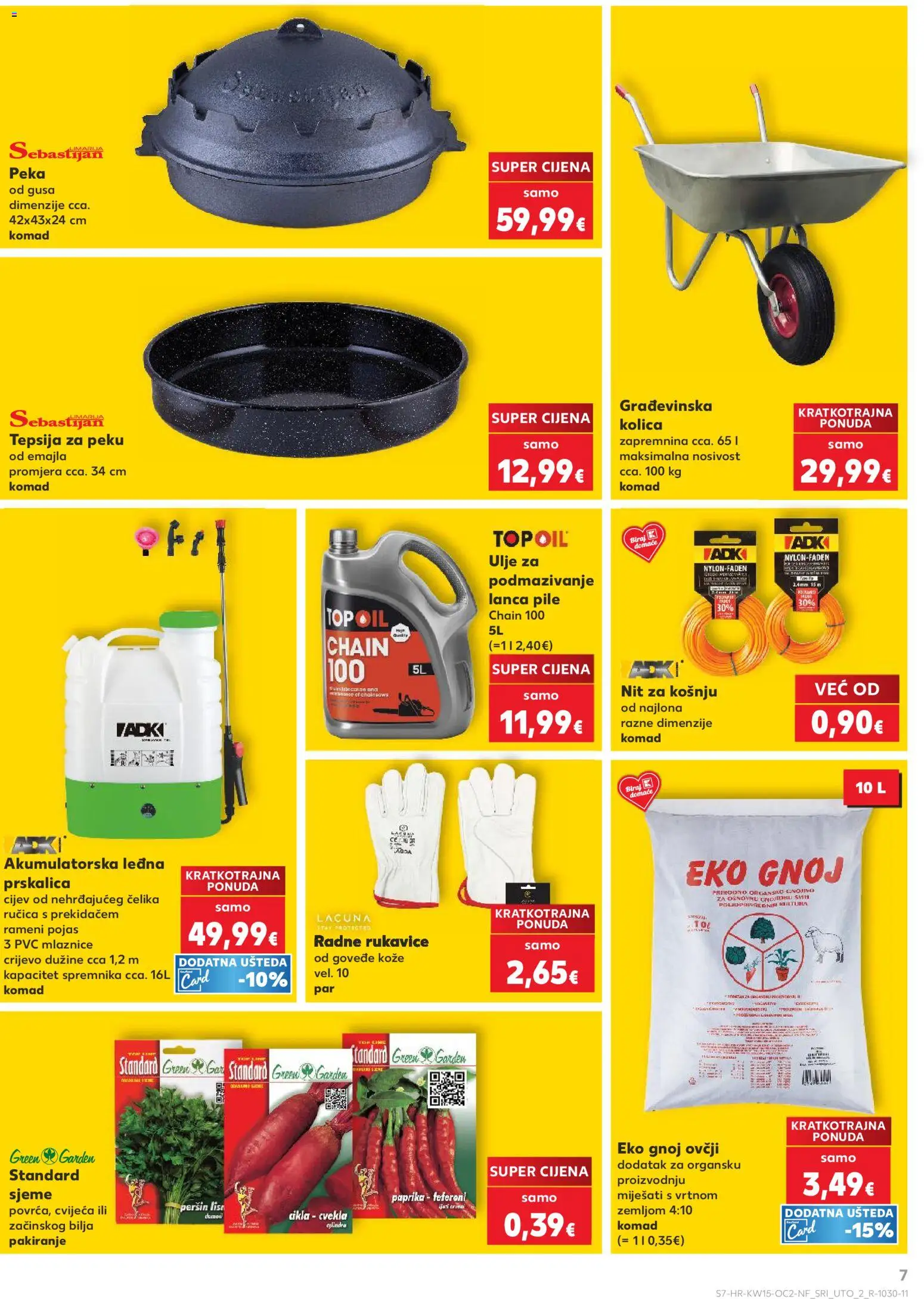 Kaufland katalog | vrijedi od 08.04.2026 | Stranica: 7 | Proizvodi: Cikla, Rukavice, Pojas, Feferoni