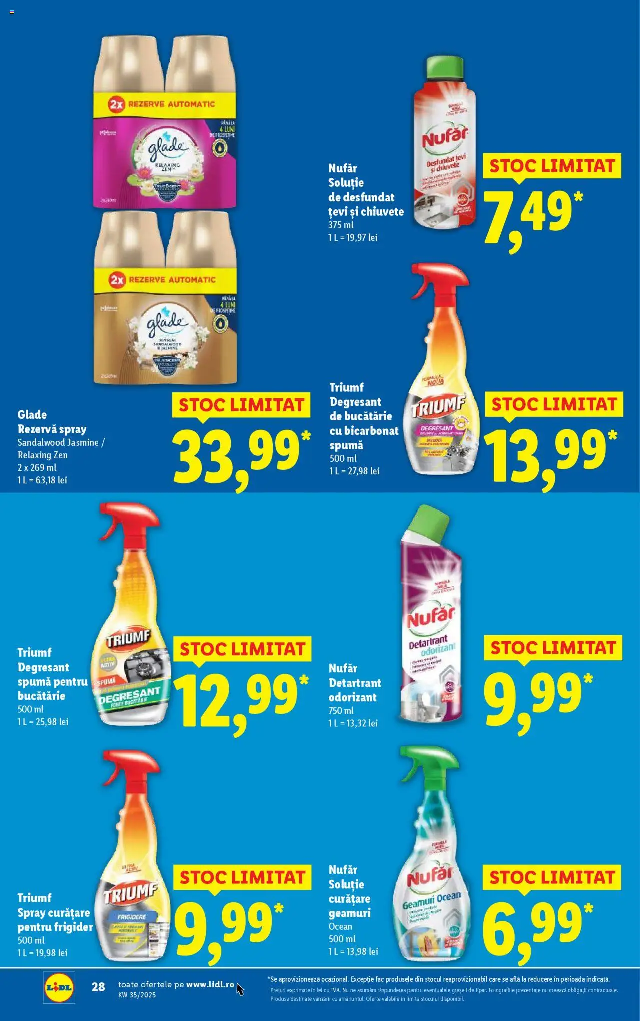 Catalog Lidl – valabil de la 25.08.2025 | Pagină: 28 | Produse: Frigider, Bucătărie