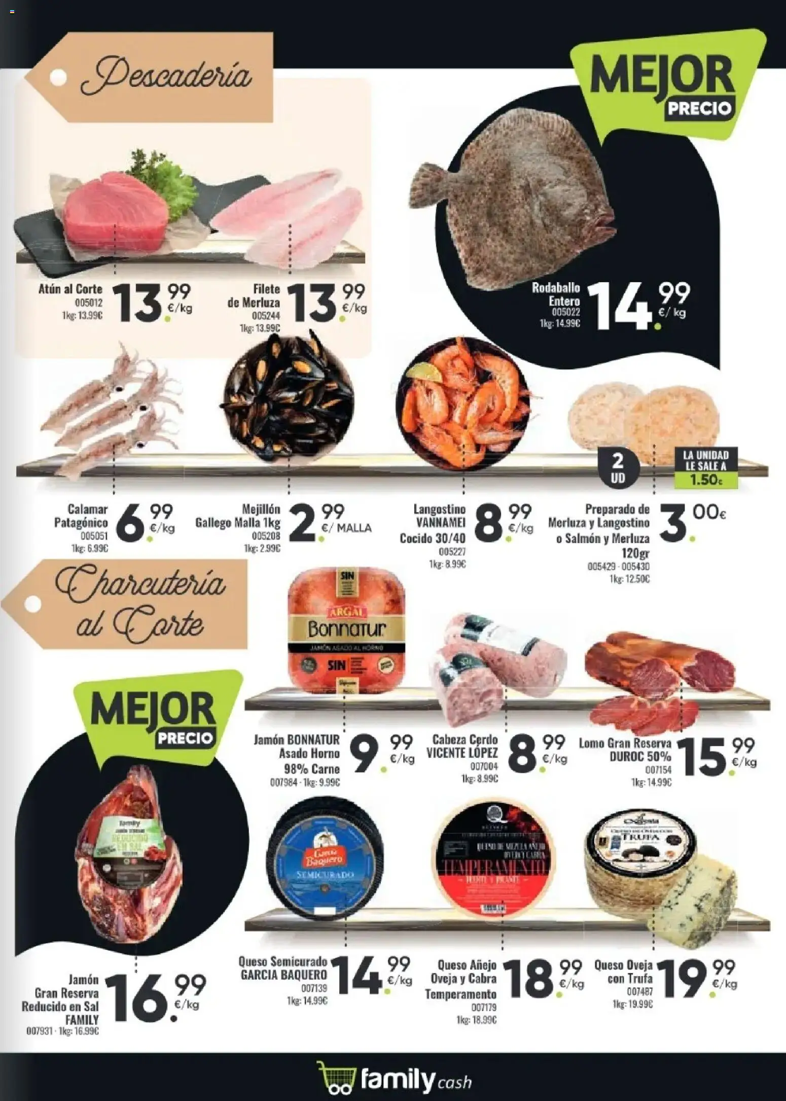 Family Cash Black Friday │ válido desde el 10.11.2025 | Página: 3 | Productos: Queso, Horno, Filete, Langostino