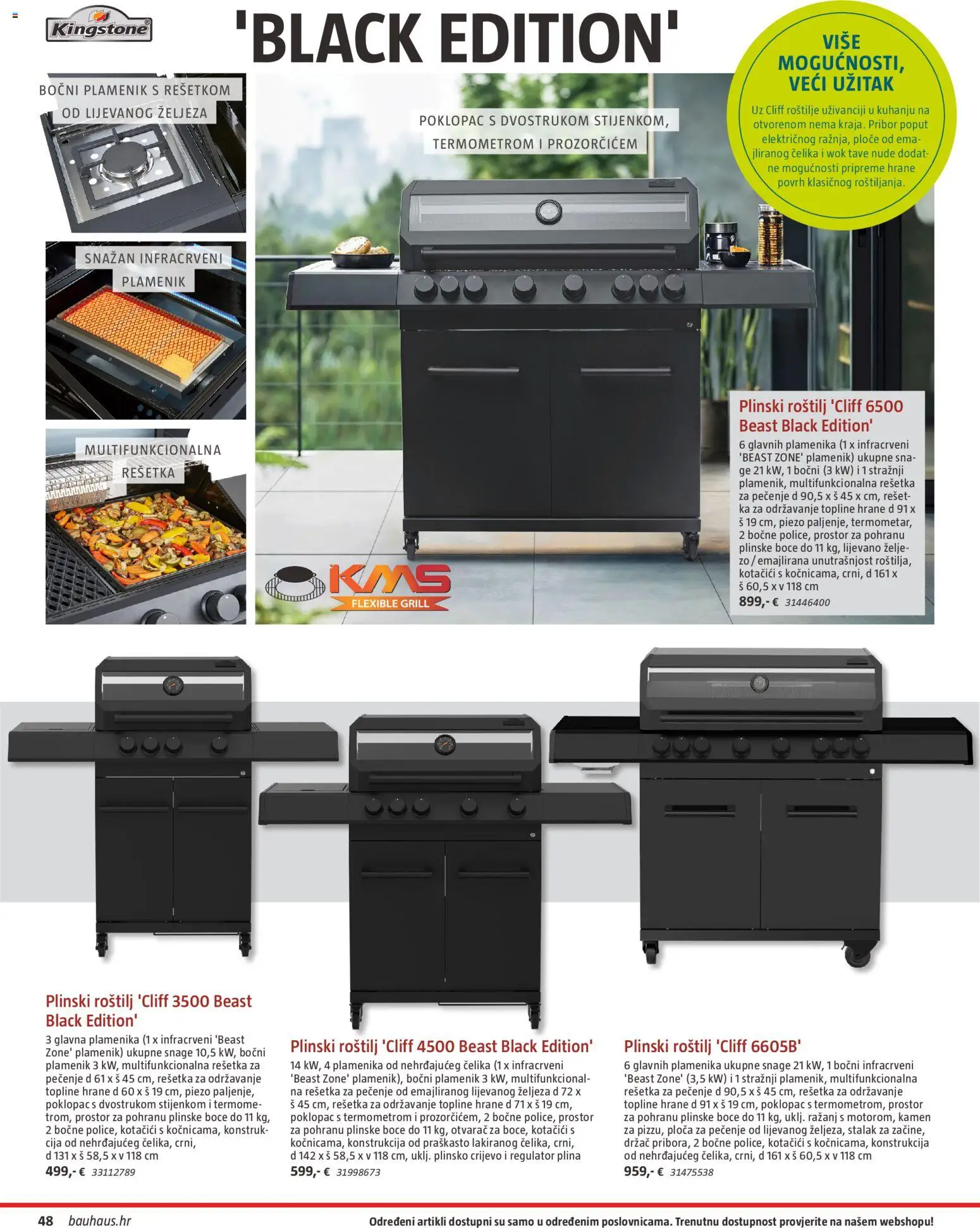 Bauhaus katalog | vrijedi od 23.03.2026 | Stranica: 48 | Proizvodi: Roštilj, Zelje