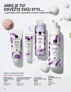 Náhled letáku Avon Katalog 04/2026 od 01.04.2026 | Strana: 28 | Produkty: Toner, Maska