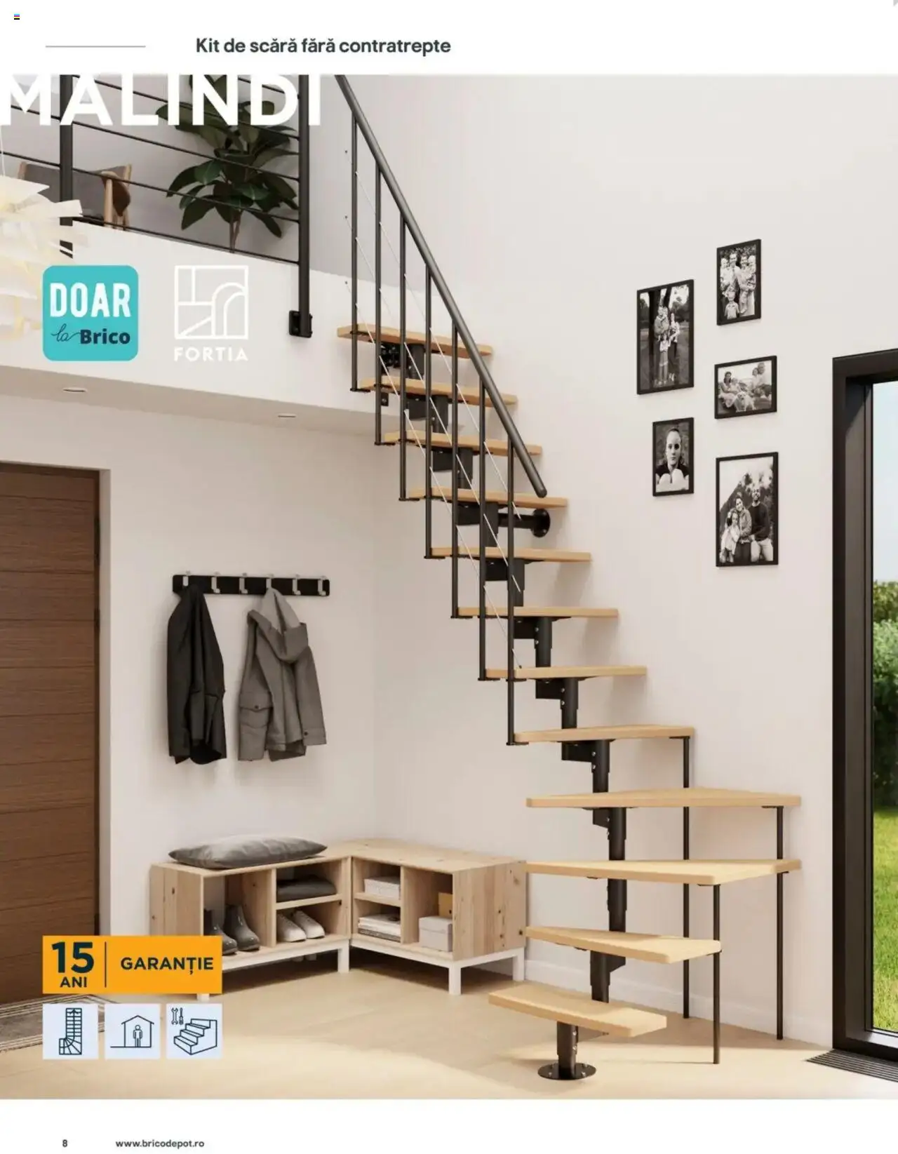 Noul catalog Brico Depot – valabil de la 13.06.2024 | Pagină: 8 | Produse: Scară
