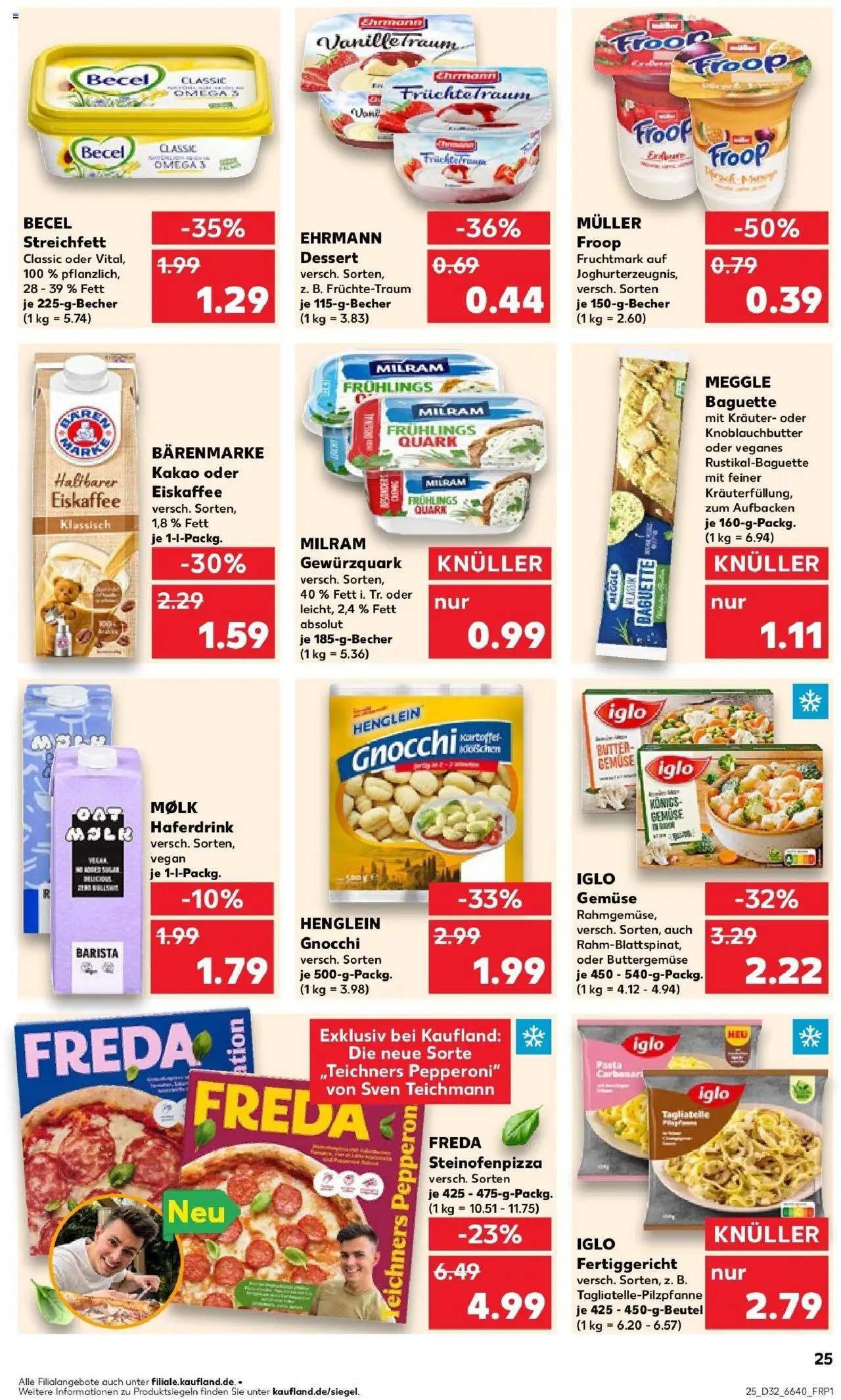 Kaufland prospekt Leonberg	 - gültig ab dem 10.08.2025 | Seite: 38 | Produkte: Froop, Butter, Becel, Milram