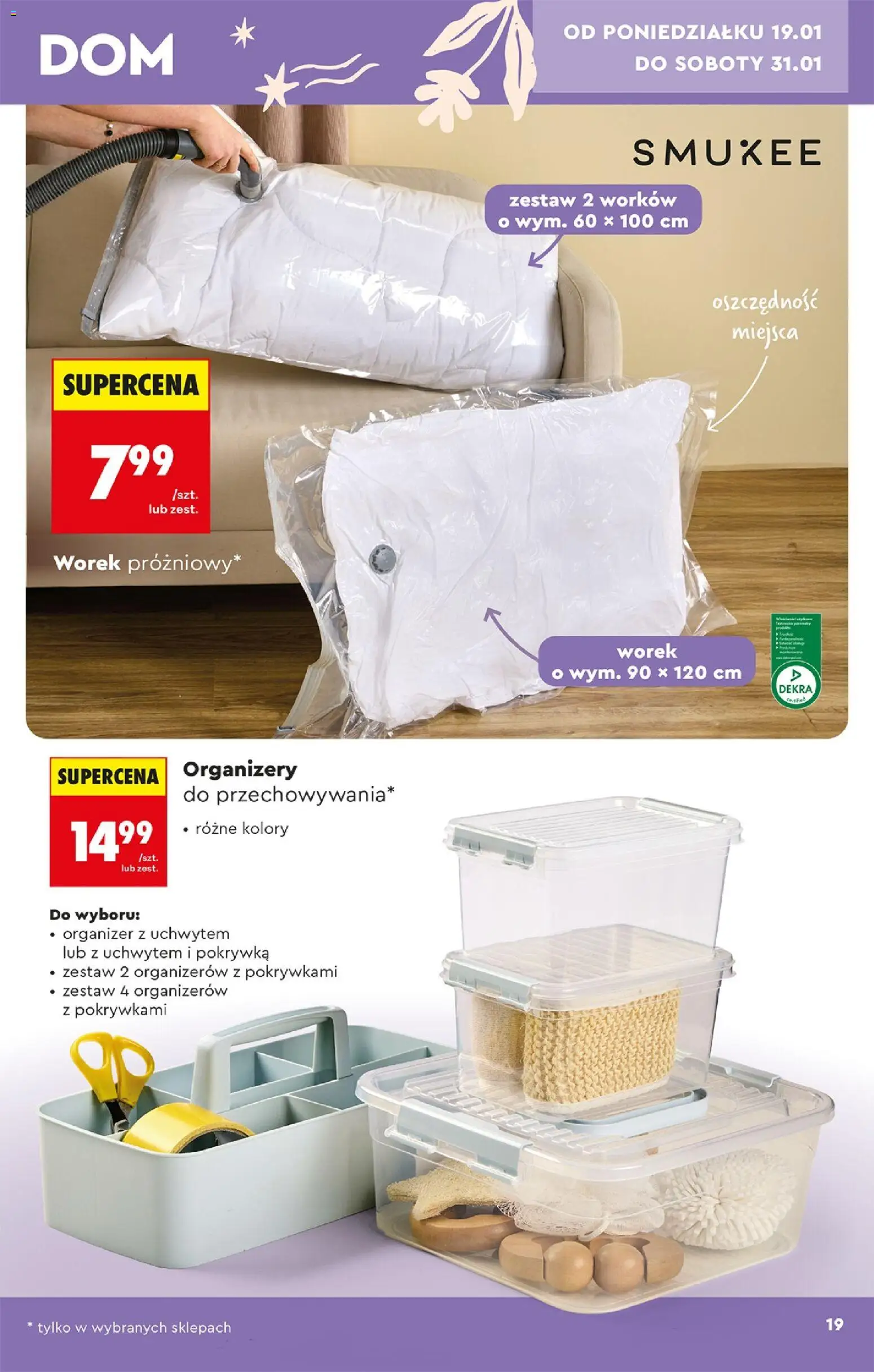 Biedronka gazetka - Hity i inspiracje od 17.01.2026 | Strona: 21