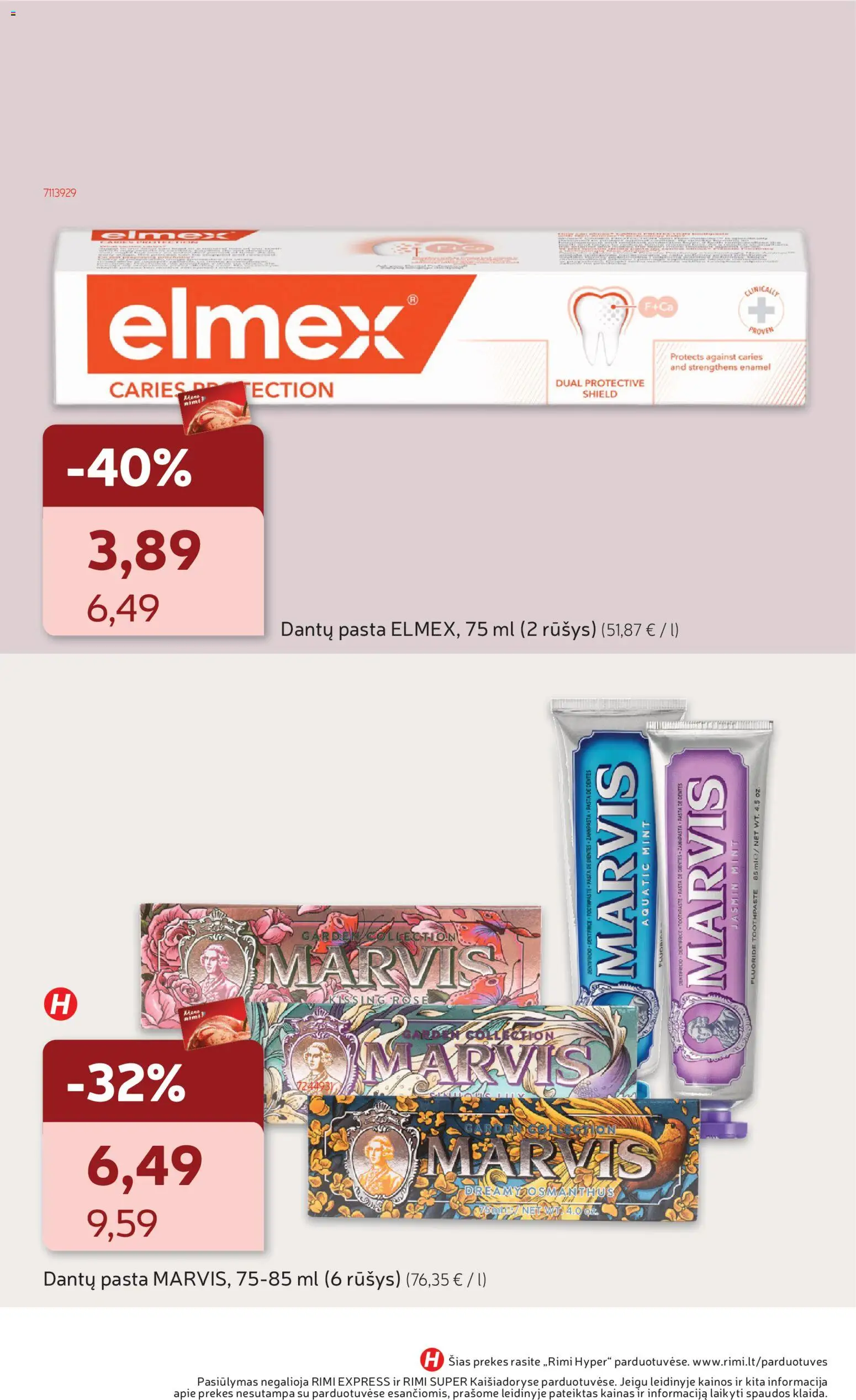 Rimi akcijos nuo 16.12.2025 | Puslapis: 9