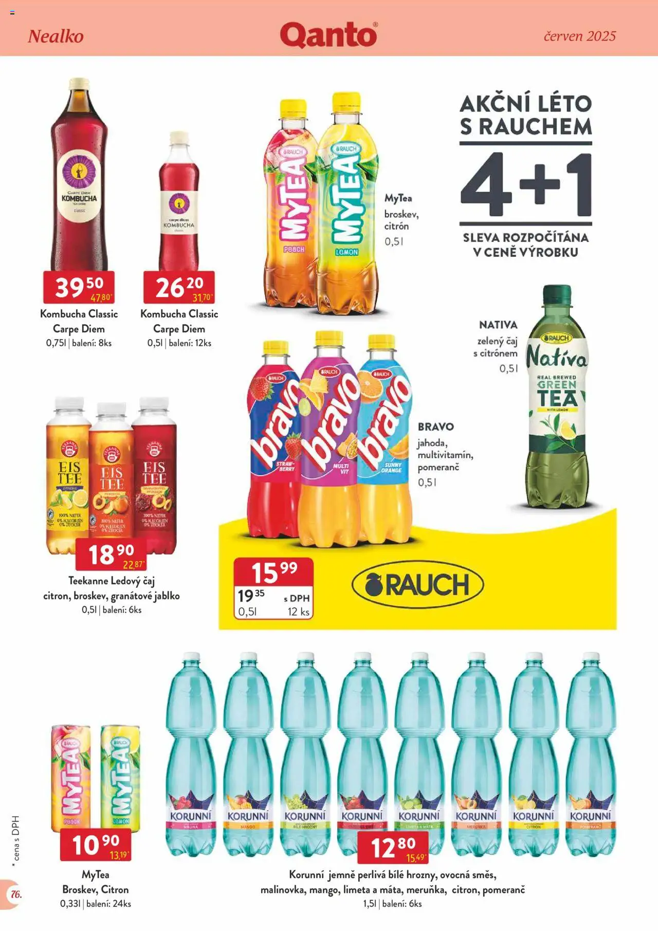 Astur & Qanto leták - Velkoobchod 06/2025 od 01.06.2025 | Strana: 76 | Produkty: Granátové jablko, Zelený čaj, Bílé hrozny, Hrozny