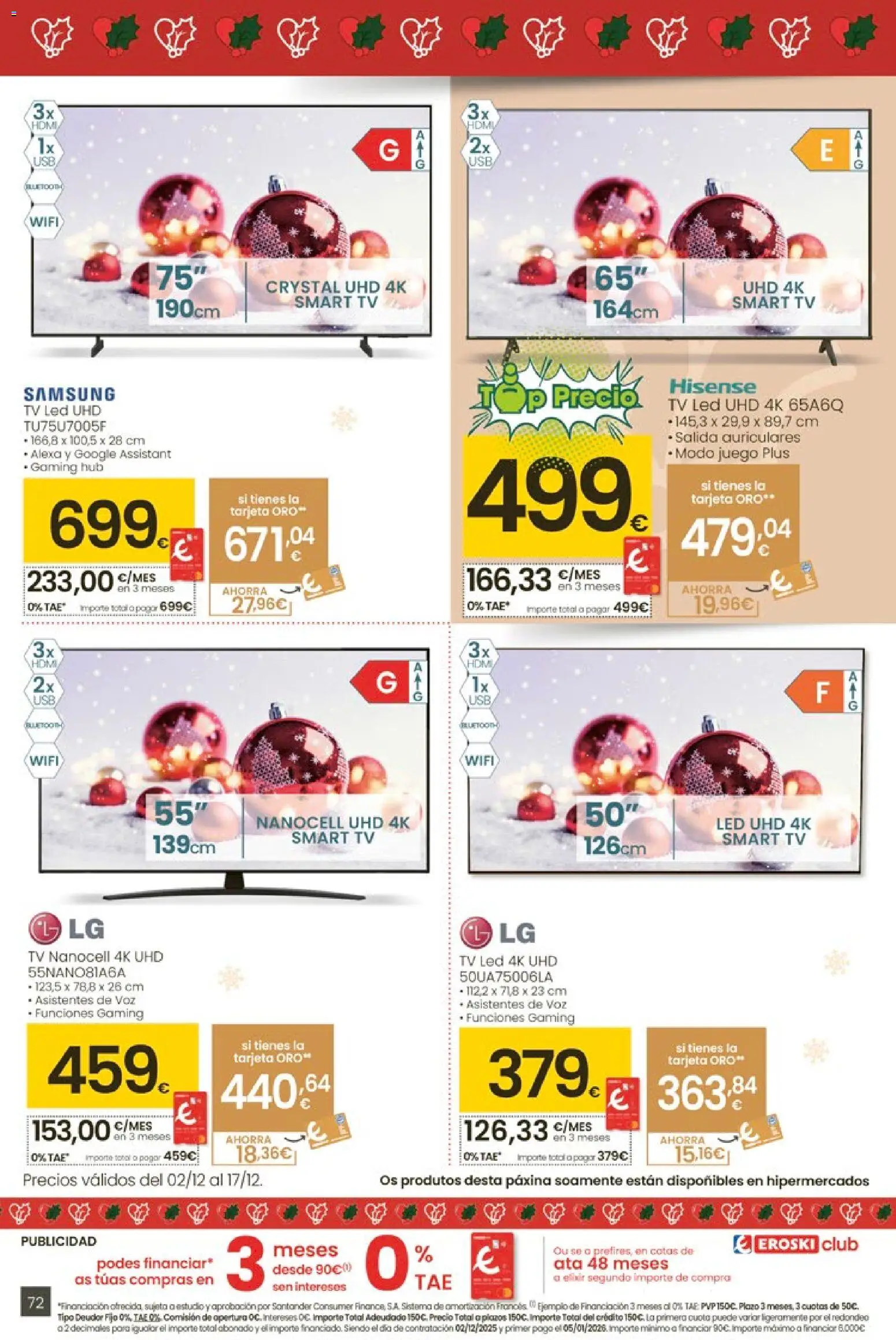 Eroski - Center │ válido desde el 27.11.2025 | Página: 72 | Productos: Auriculares