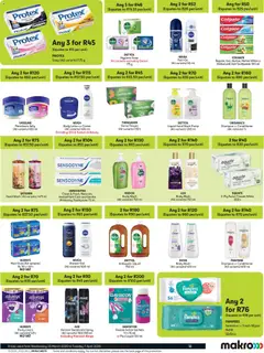 Makro specials catalogue – valid from 25.03.2026 | Page: 13 | Products: Shower, Conditioner, Cream, Deodorant