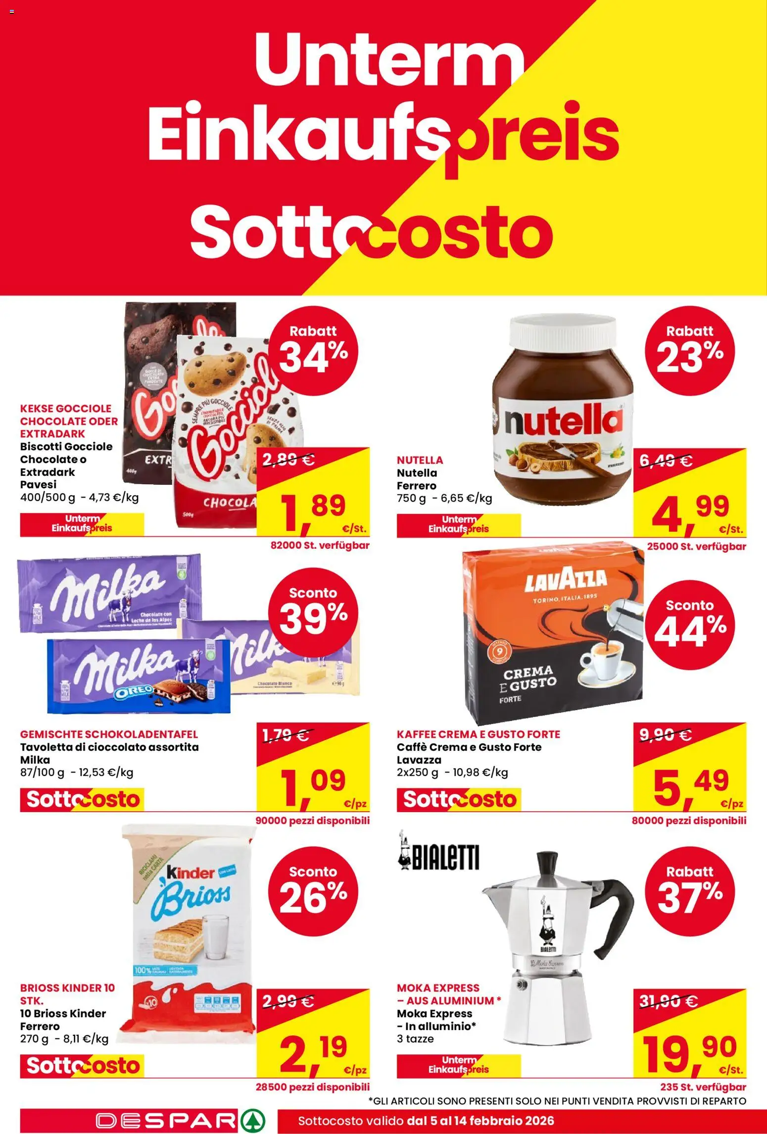 Volantino Despar del 05.02.2026 | Pagina: 4