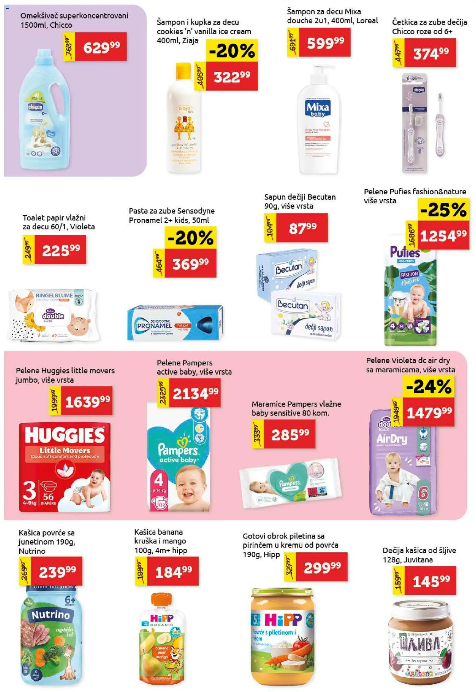 SuperVERO katalog - važi od 22.01.2026 | Strana: 22 | Proizvode: Pampers, Toalet papir, Sapun, Pelene