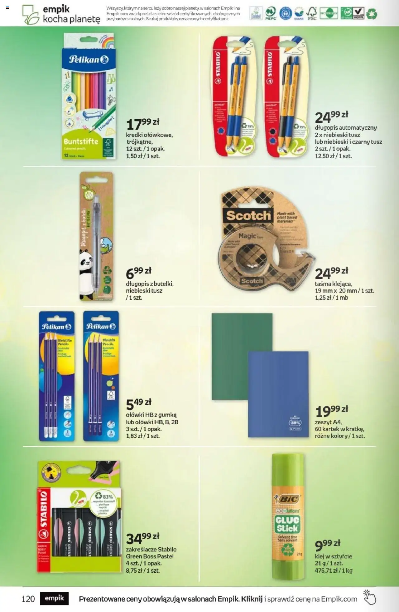 Empik promocje od 24.09.2025 | Strona: 120 | Produkty: Zeszyt