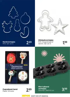 Xenos - Kerstmagazine - Voorbeeld van een folder van Xenos, geldig van 26.10.2025 | Pagina: 137 | Producten: Cupcake