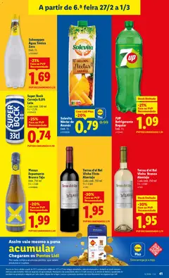 Pré-visualização Super Bock Cerveja 0,0% Lata, Cerveja 0,0% Lata, Cada emb. 330 ml válido de 23.02.2026 | Página: 41