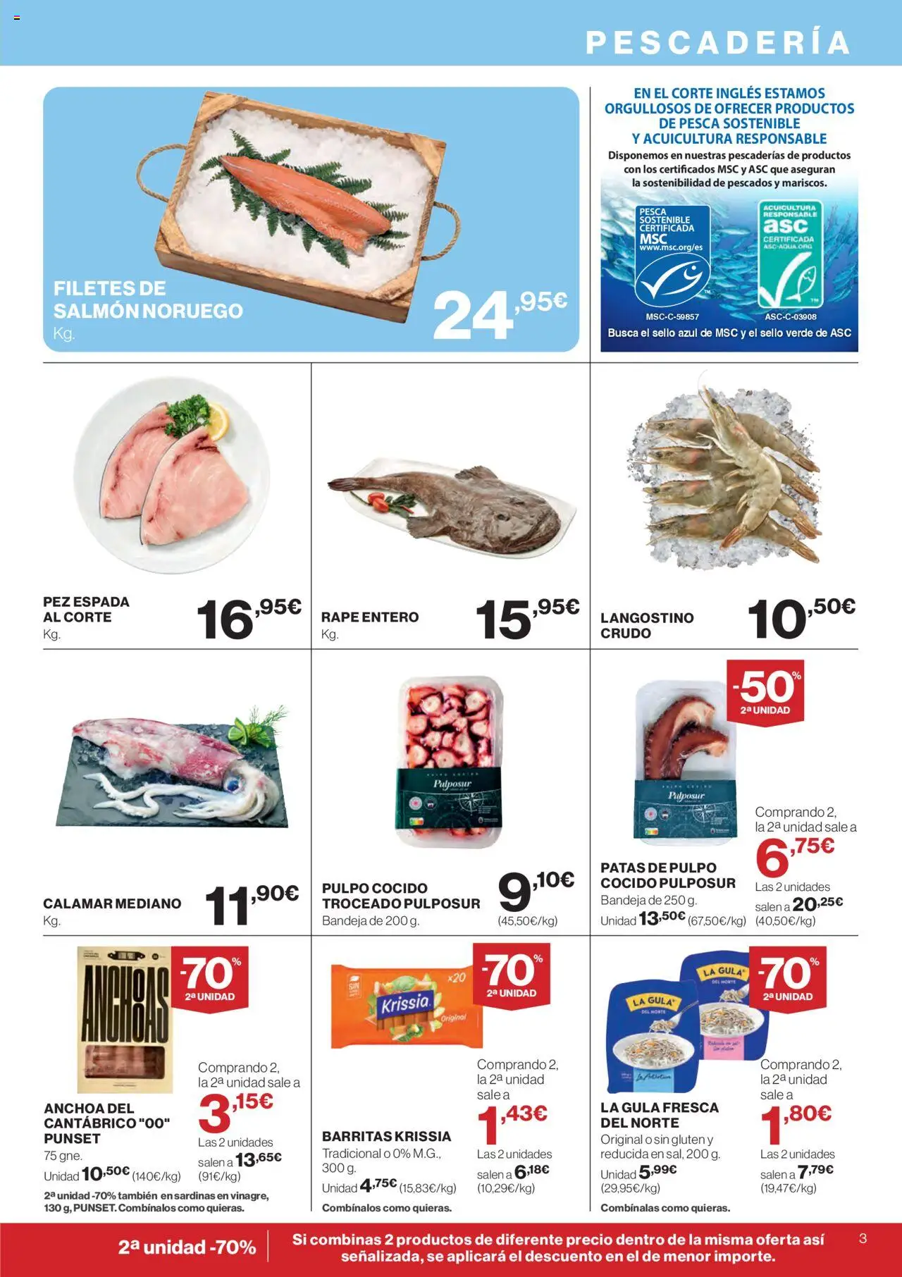 Supercor Canarias │ válido desde el 19.06.2025 | Página: 3 | Productos: Anchoa, Bandeja, Langostino