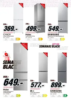 Vista previa Media Markt Black Friday válido desde el 03.11.2025 | Página: 31 | Productos: Congelador, Combi