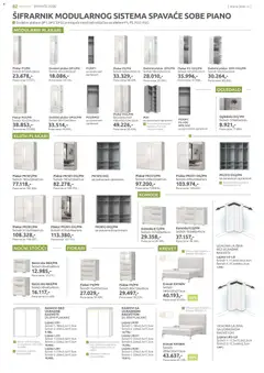 Jela katalog - pregled Jela kataloga - važi od 06.04.2026 | Strana: 82 | Proizvode: Dušek, Komoda, Sto, Ogledalo