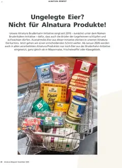 Alnatura Prospekt ab 01.11.2025 gültig | Seite: 20 | Produkte: Eier, Mayonnaise