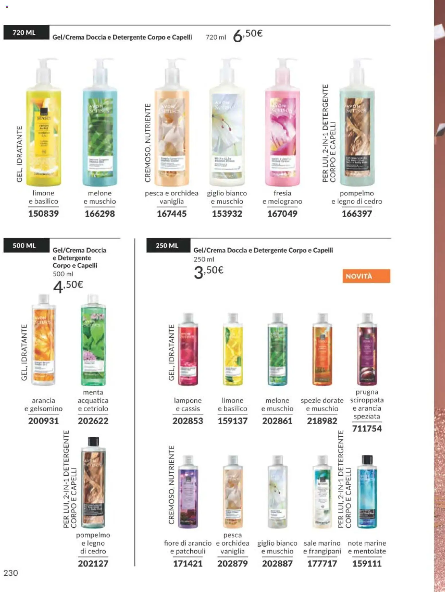 Volantino Avon del 01.11.2025 | Pagina: 230