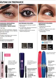 Serum Volume Maskara, Serum Volume Maskara 10 ml - pregled AVON kataloga - važi od 01.04.2026 | Strana: 48 | Proizvode: Maskara