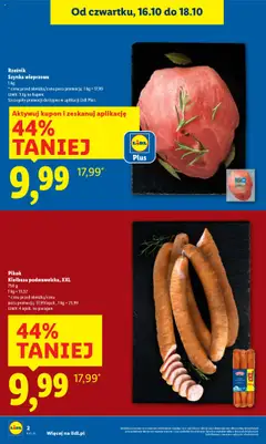 Pogląd oferty "Szynka wieprzowa, 1 kg" - ważna od 16.10.2025 | Strona: 2