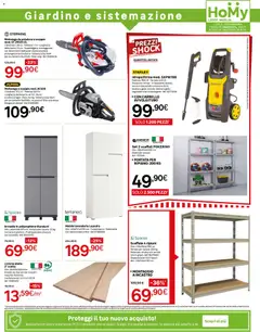 Anteprima del volantino Catalogo Leroy Merlin valido a partire dal 04.02.2026 | Pagina: 11 | Prodotti: Tubo, Motosega, Scaffale, Armadio