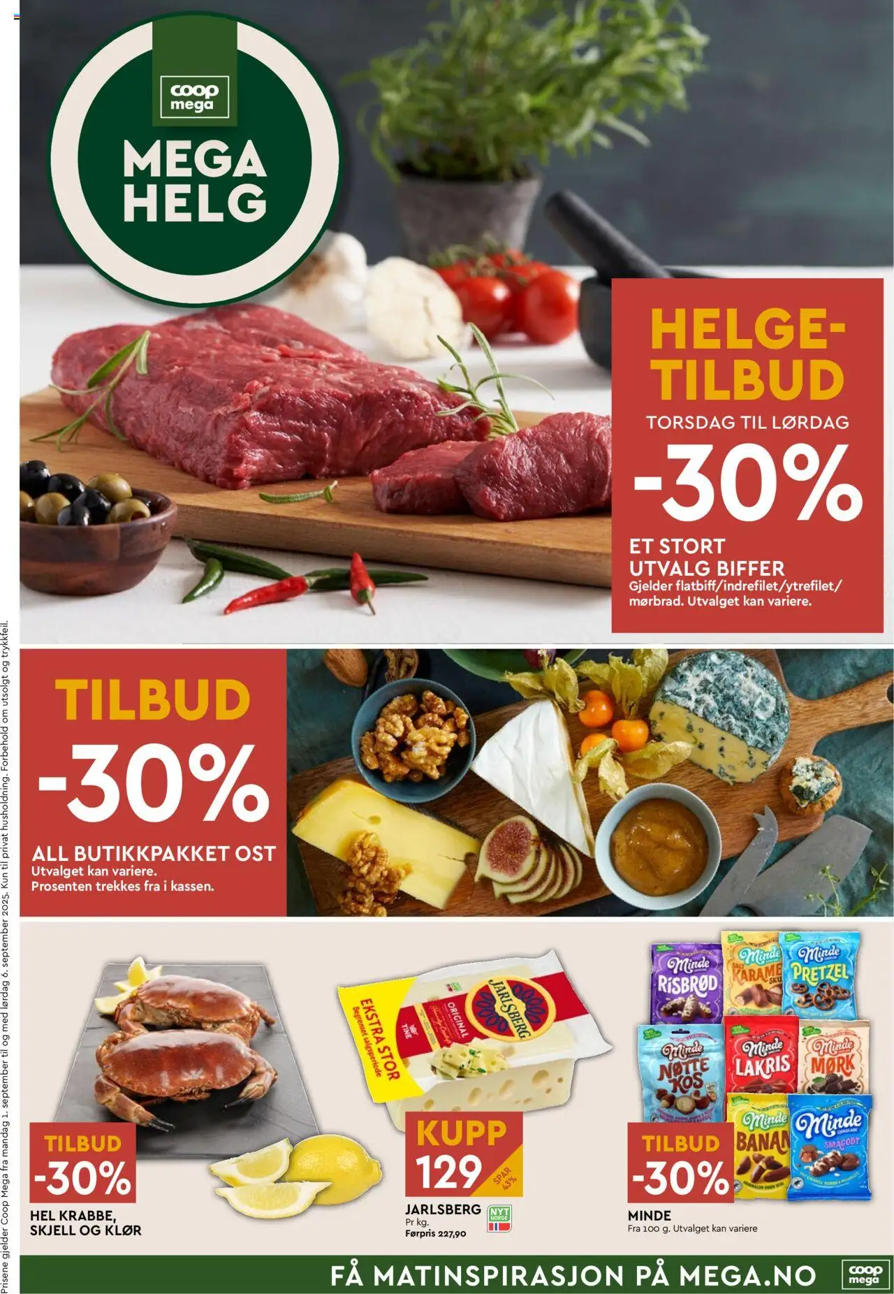  | Side: 1 | Produkter: Ost, Lakris, Smågodt