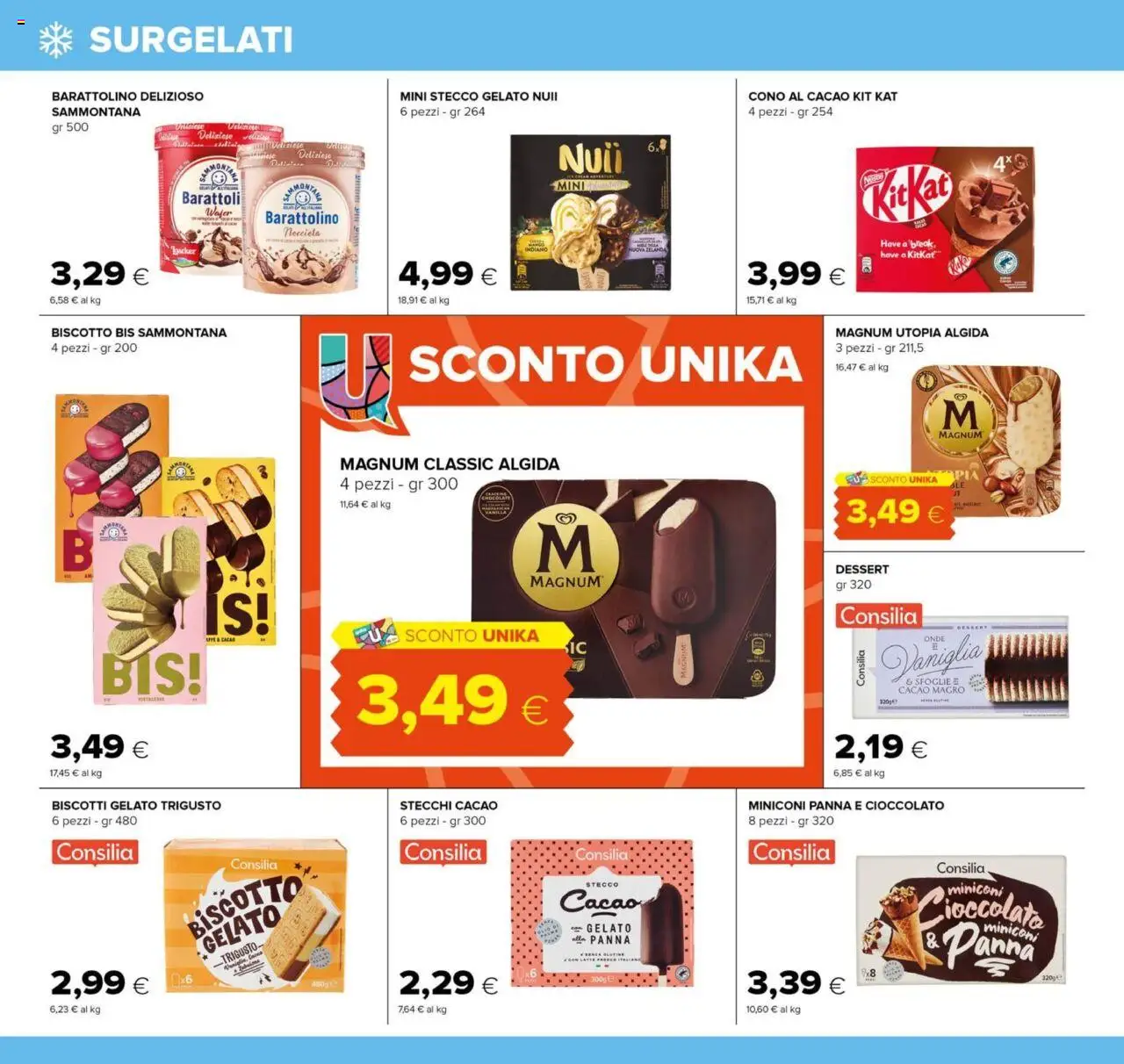 Volantino Oasi del 21.08.2025 | Pagina: 18 | Prodotti: Biscotti, Gelato, Cacao, Barattoli
