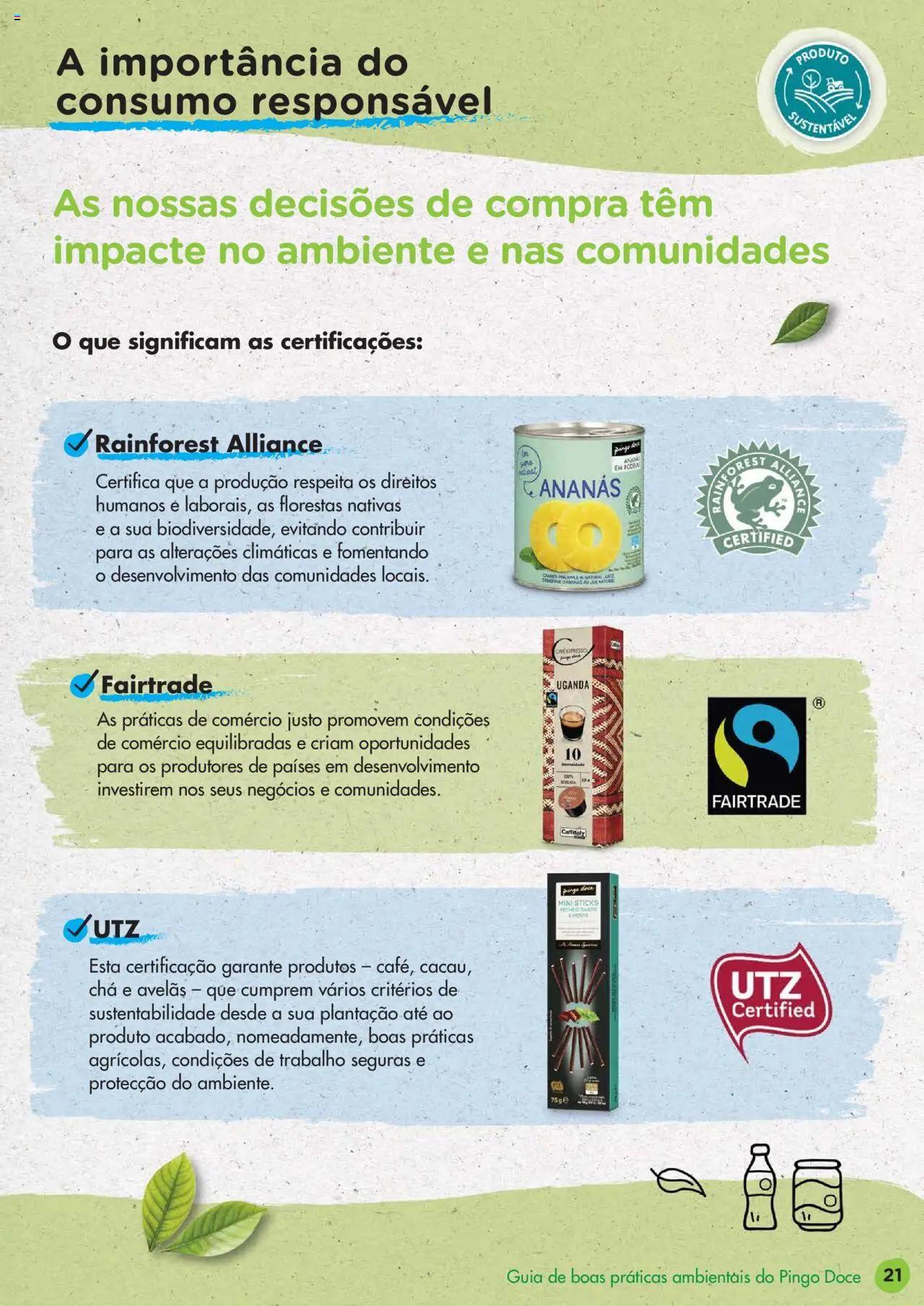 Pingo Doce Guia de Boas Práticas Ambientais │ válido de 24.02.2022 | Página: 21