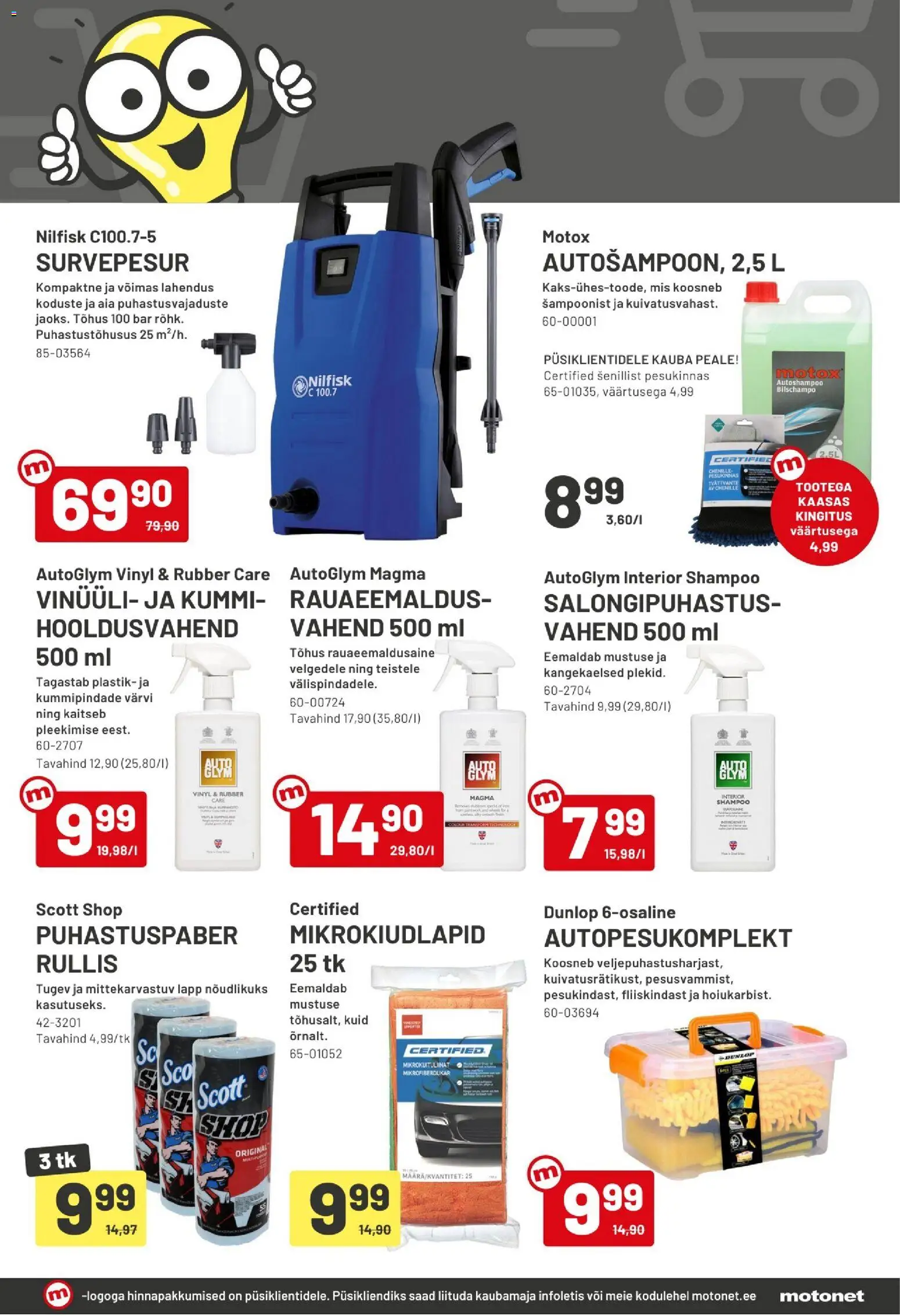 Motonet - Motonet-päevad! – voimassa 22.04.2026 alkaen | Sivu: 3 | Tuotteet: Shampoo, Voi