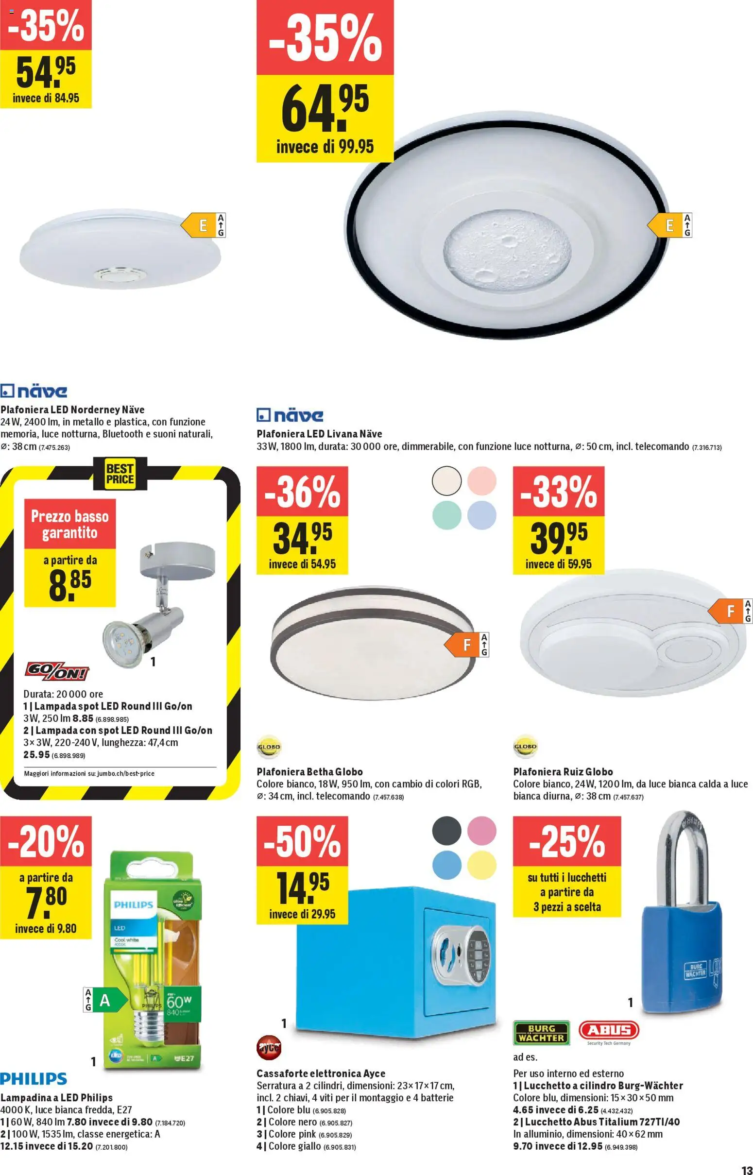 Jumbo Aktionen IT – gültig ab 06.11.2025 | Seite: 13 | Produkte: Batterie, Philips