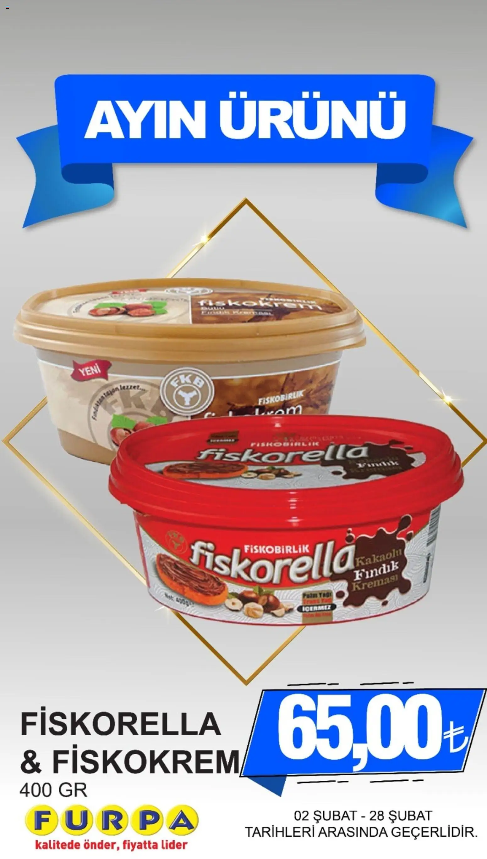 Furpa Katalog Ayın Ürünleri - 02.02.2026 tarihinden itibaren geçerlidir | Sayfa: 24 | Ürünler: Fındık