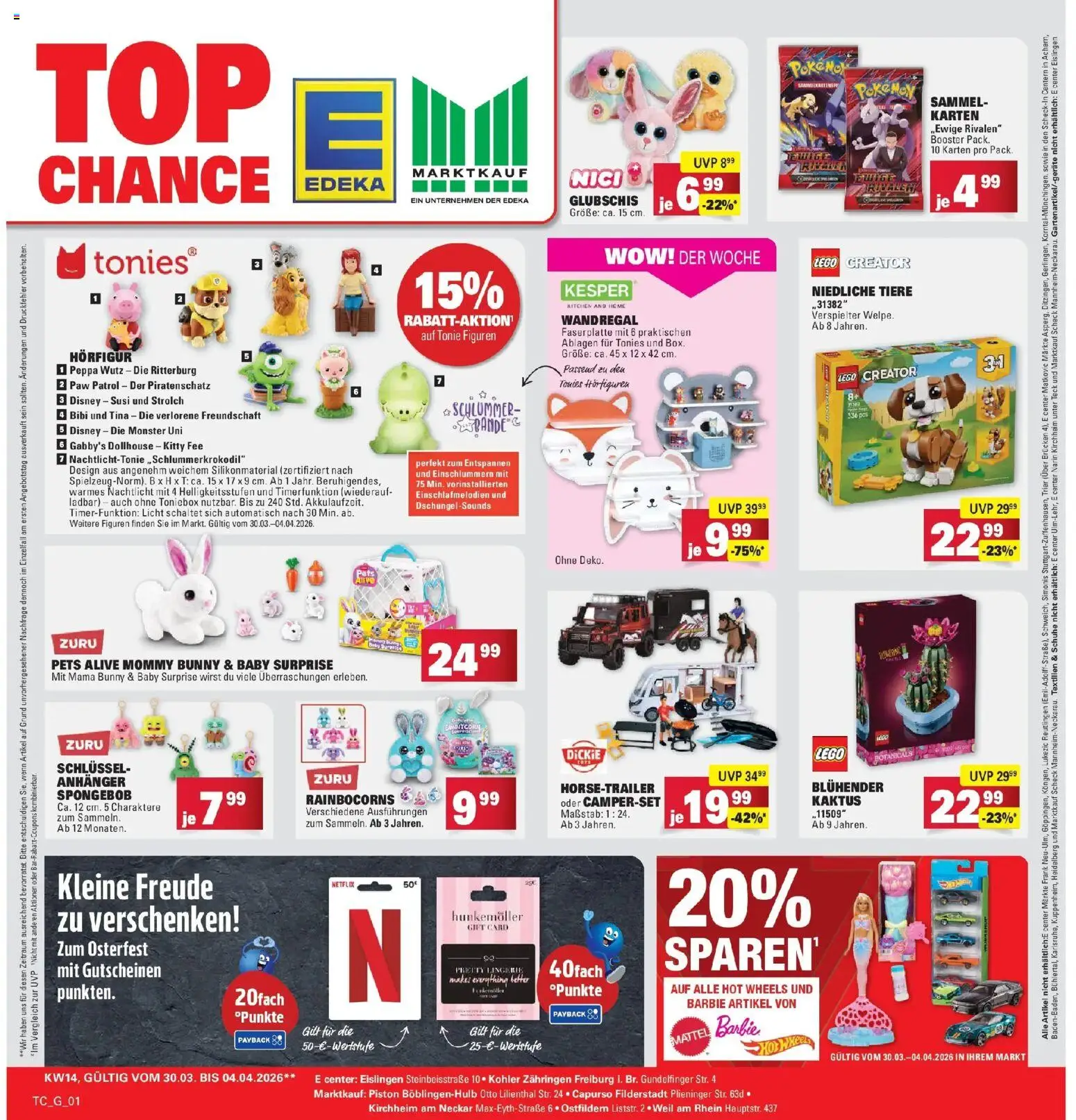 Marktkauf Prospekt Weil Am Rhein	 – gültig ab 30.03.2026 | Seite: 27 | Produkte: Regal, Monster, Nachtlicht