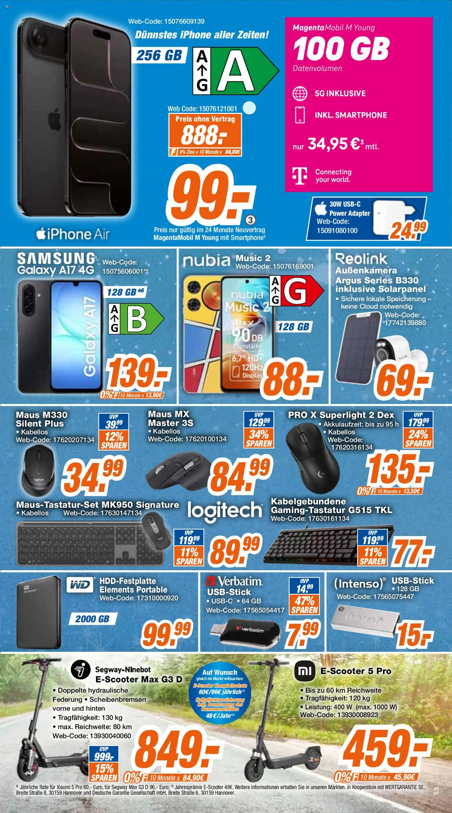 Expert Prospekt 	 – gültig ab 13.04.2026 | Seite: 5 | Produkte: Xiaomi, Adapter, Samsung, Iphone