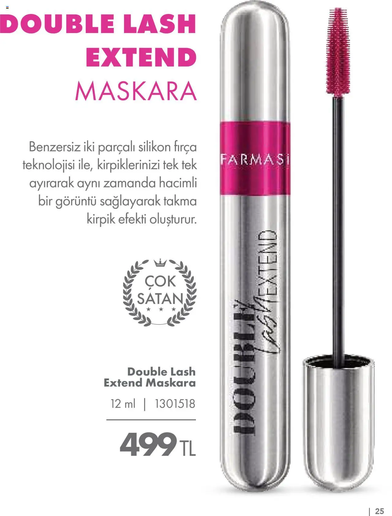 Farmasi Katalog - 01.06.2025 tarihinden itibaren geçerlidir | Sayfa: 25 | Ürünler: Takma kirpik, Fırça