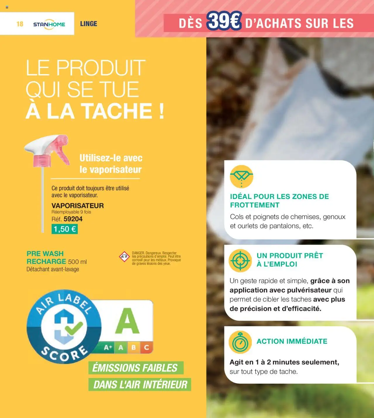 | Page: 18 | Produits: Détachant, Vaporisateur