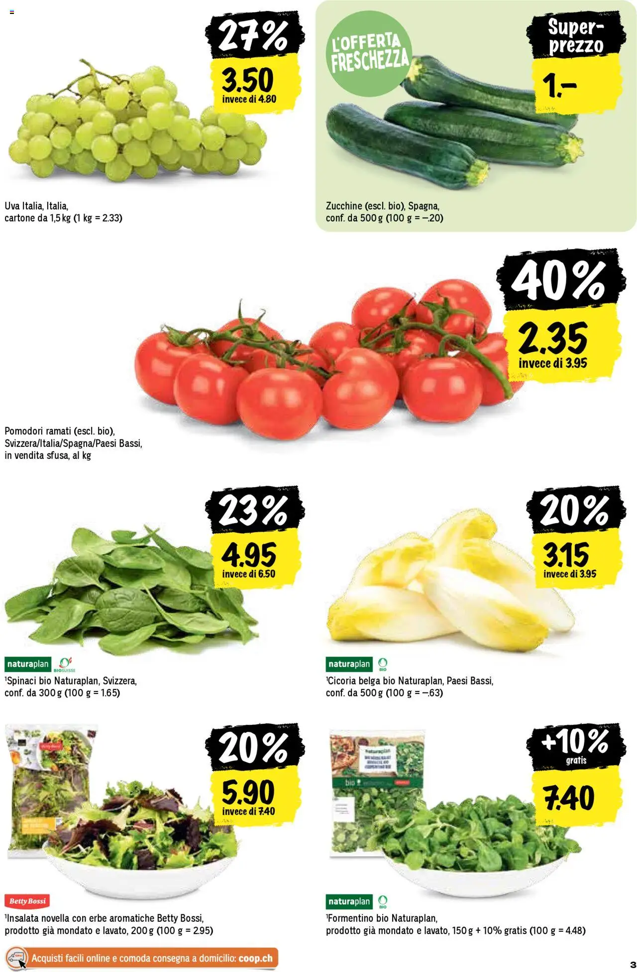 Coop - Una settimana di azioni – gültig ab 09.10.2025 | Seite: 3