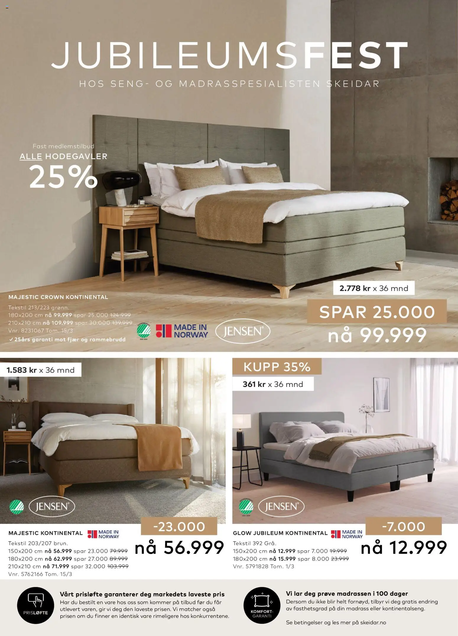 {H1} | Side: 14 | Produkter: Seng, Madrass