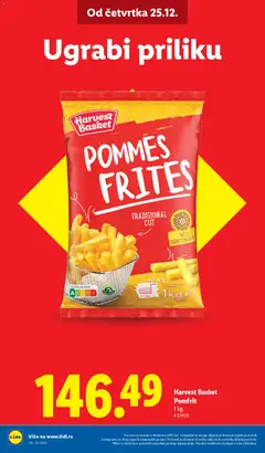 Harvest Basket Pomfrit, 1 kg - pregled Lidl kataloga - važi od 25.12.2025 | Strana: 6