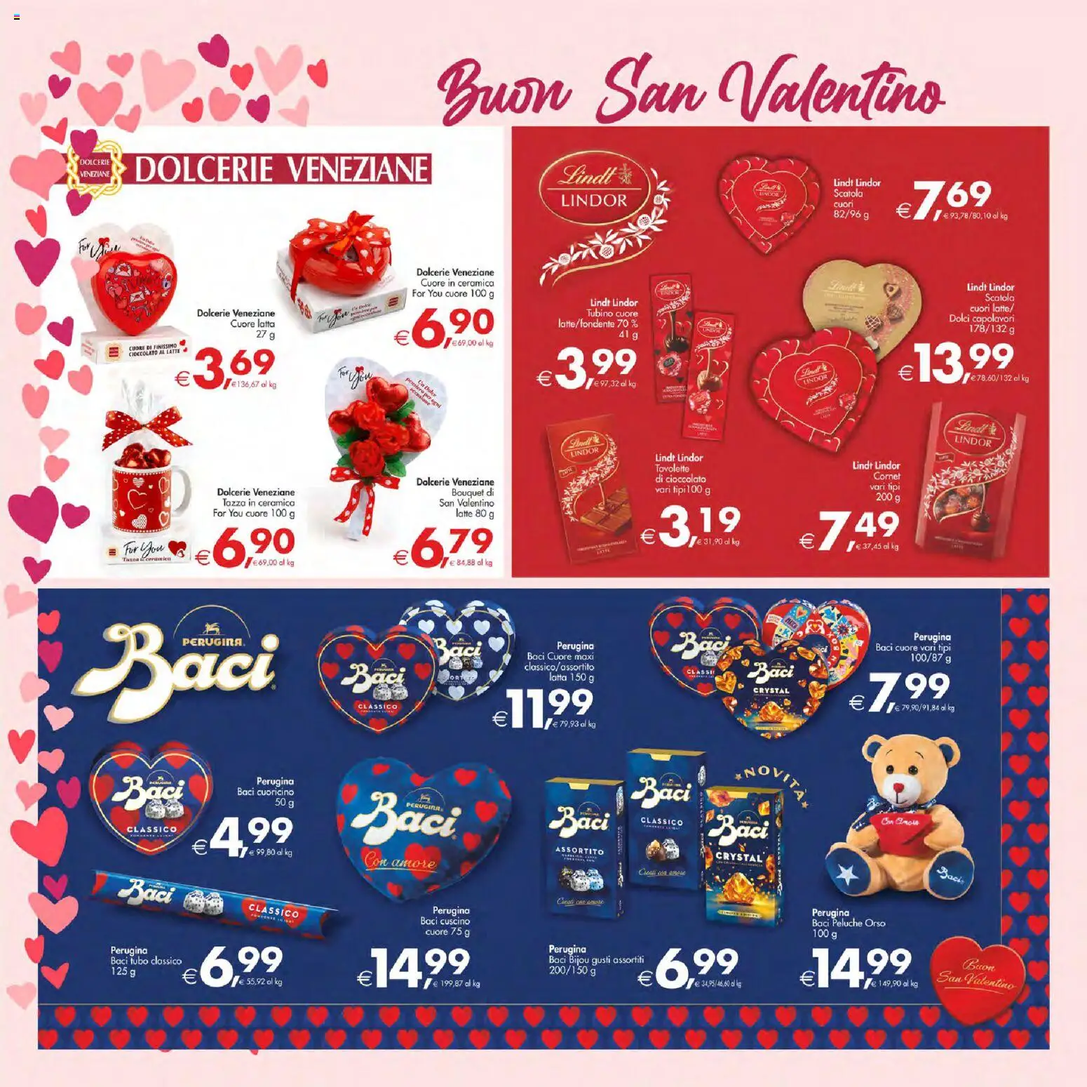 Volantino Decò del 13.02.2026 | Pagina: 15 | Prodotti: Peluche, Cioccolato, Tubo, Scatola