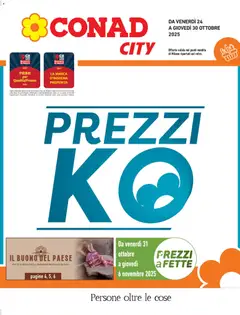 Anteprima del volantino Conad City Lombardia catalogo valido a partire dal 24.10.2025