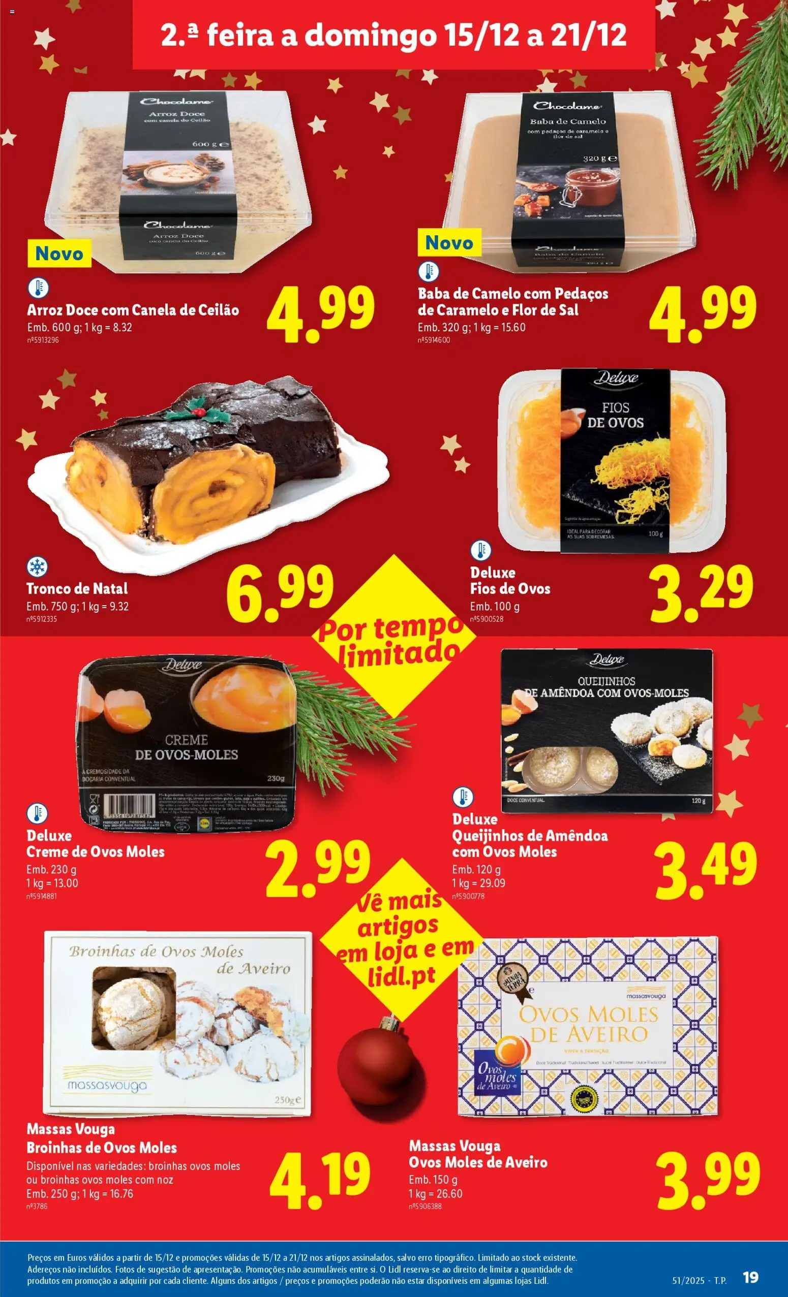 Lidl folheto │ válido de 15.12.2025 | Página: 19 | Produtos: PC, Sal, Ovos, Arroz