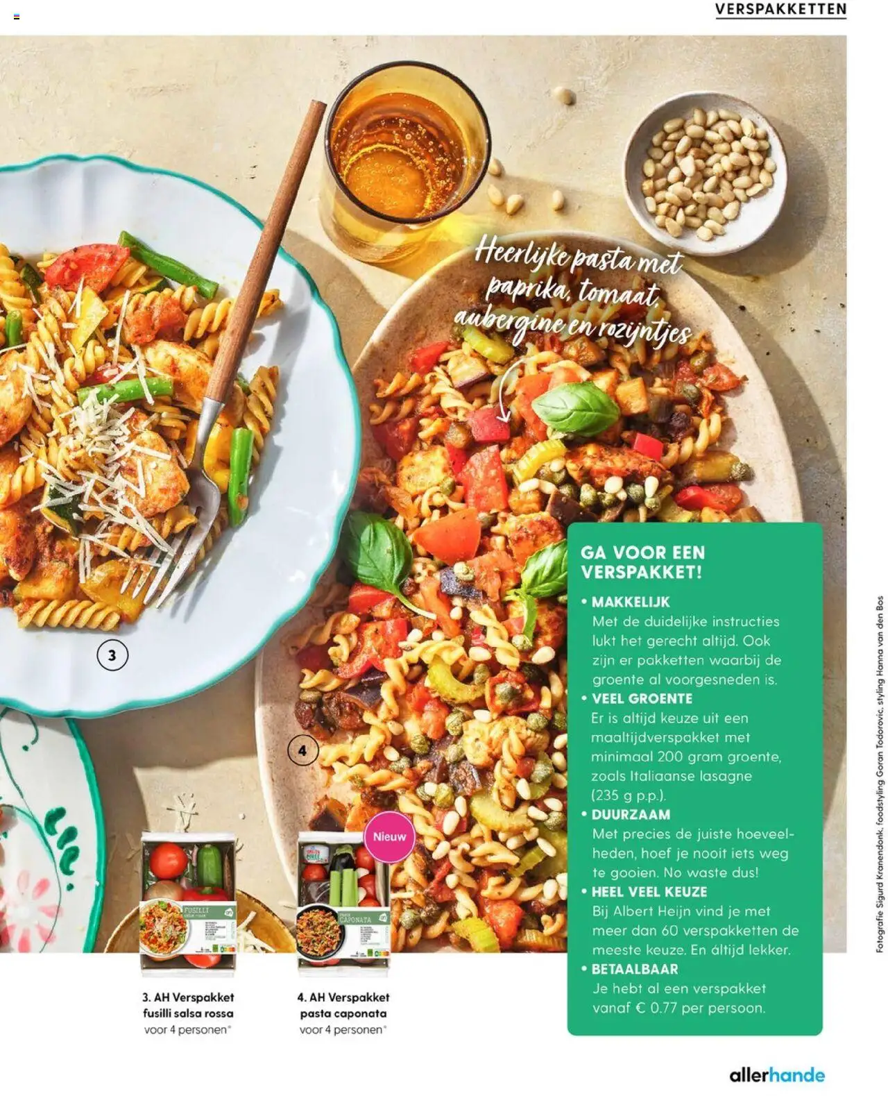  | Pagina: 93 | Producten: Pasta, Lasagne, Antipasti