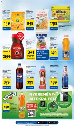 Tesco akciós ujság - amely érvényes a következő dátumtól: 24.07.2025 | Oldal: 25 | Termékek: Málna, Gyümölcsital, Búzasör, Kávé