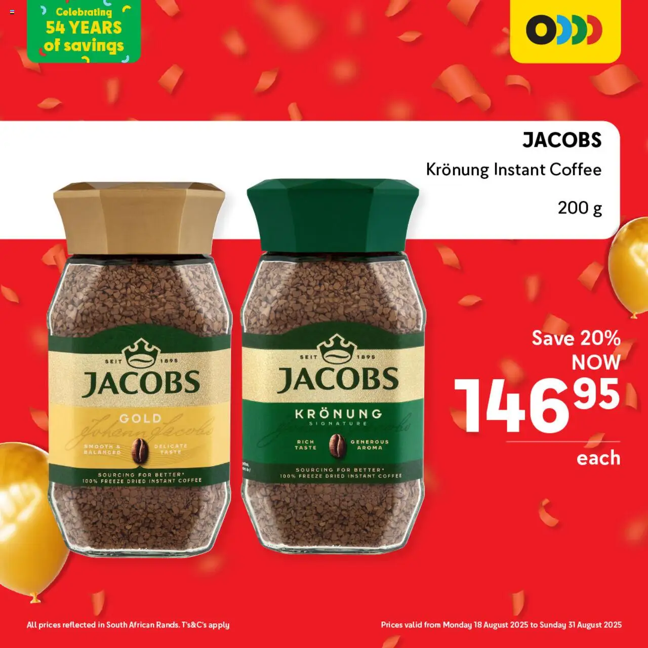 Makro After Party Breakfast  │ valid from 18.08.2025 | Page: 14 | Products: Coffee, Estuche organizador de viaje
