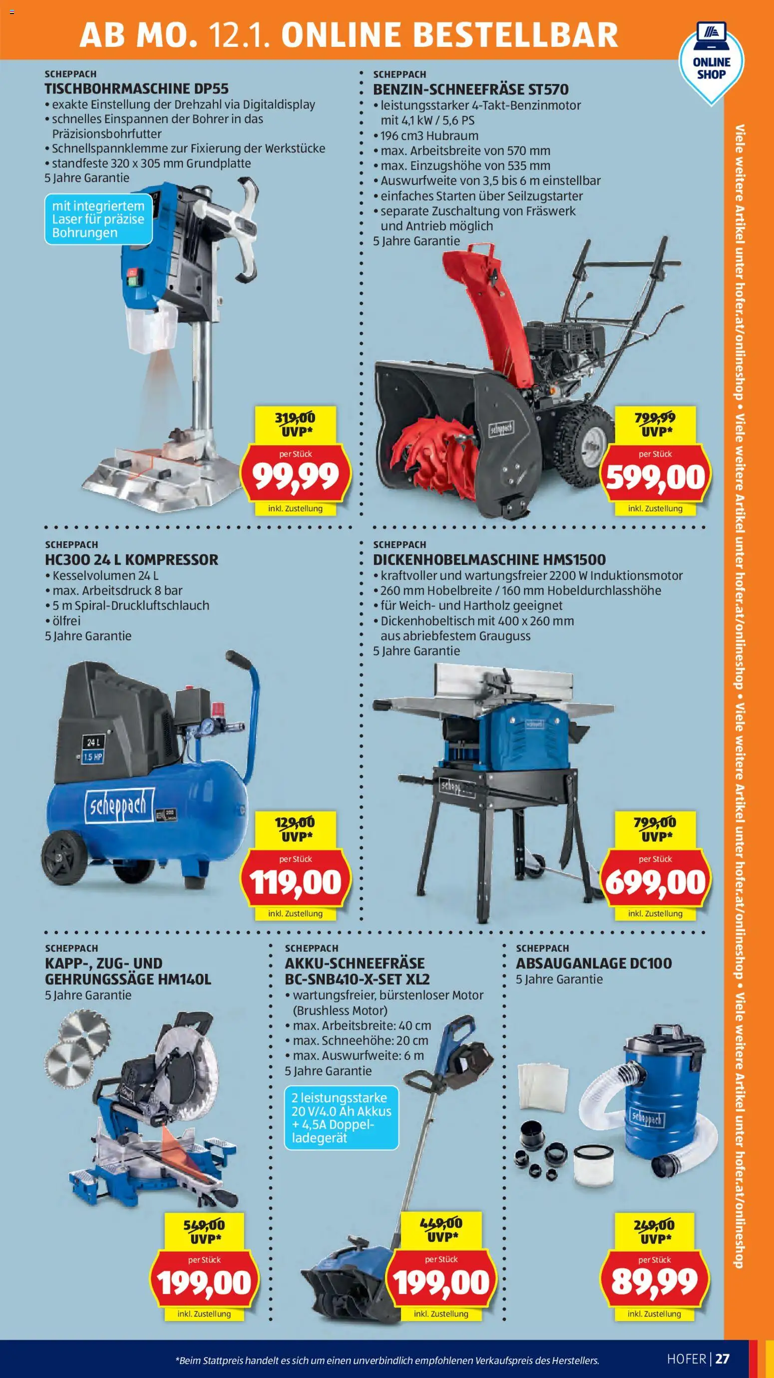 Hofer Flugblatt gültig ab 09.01.2026 | Seite: 31