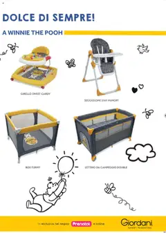 Anteprima del volantino Catalogo Camarette e Lettini Prenatal	 valido a partire dal 01.01.2025 | Pagina: 54 | Prodotti: The, Lettino, Girello