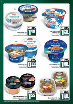 Nové COOP Jednota akcie – leták je platný od 18.09.2025 | Strana: 13 | Produkty: Protein, Ryba, Šál, Treska