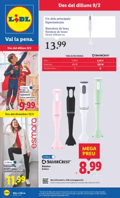 Vista previa Lidl folleto de bazar válido desde el 09.02.2026