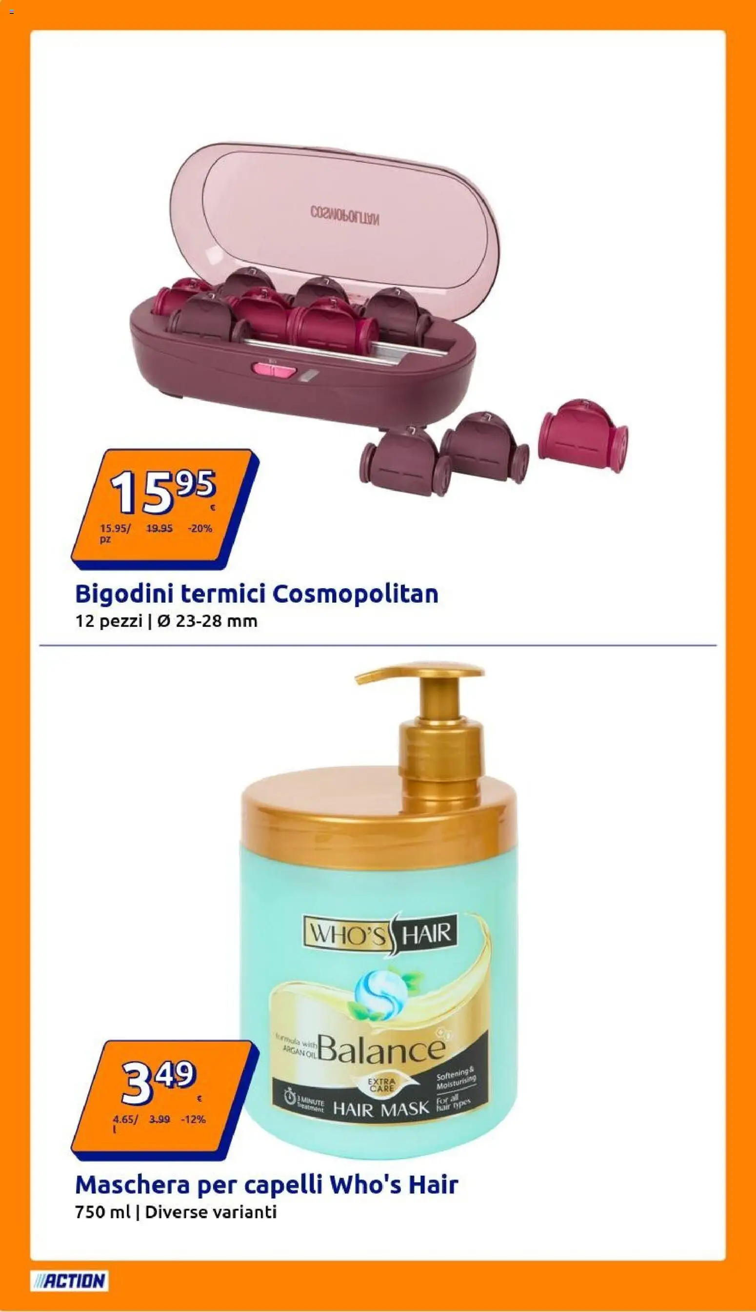 Volantino Action del 10.12.2025 | Pagina: 20 | Prodotti: Maschera per capelli, Maschera